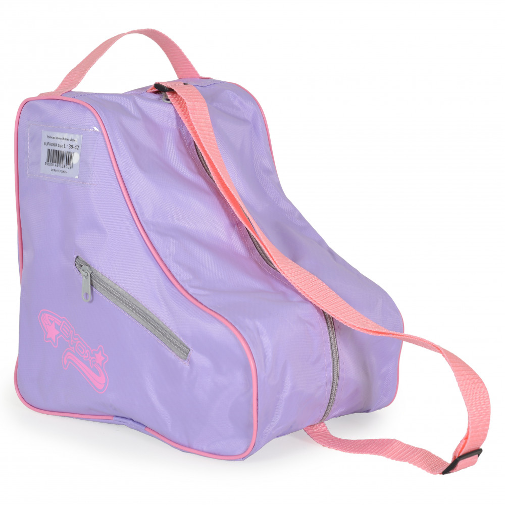 Η φωτογραφία δείχνει Ρυθμιζόμενα πατίνια-ρόλερ με γκλίτερ και διάφανους τροχούςΤροχοί PU 58*32 με γκλίτερΡουλεμάν άνθρακα ABEC-5.