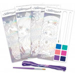 Η φωτογραφία δείχνει Nebulous Stars Watercolor Bookmarks (11424).