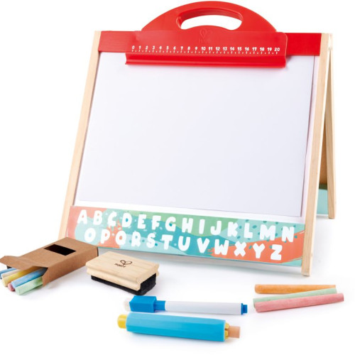 Hape Early Explorer Ξύλινος Πίνακας Store & Go Easel E1062A