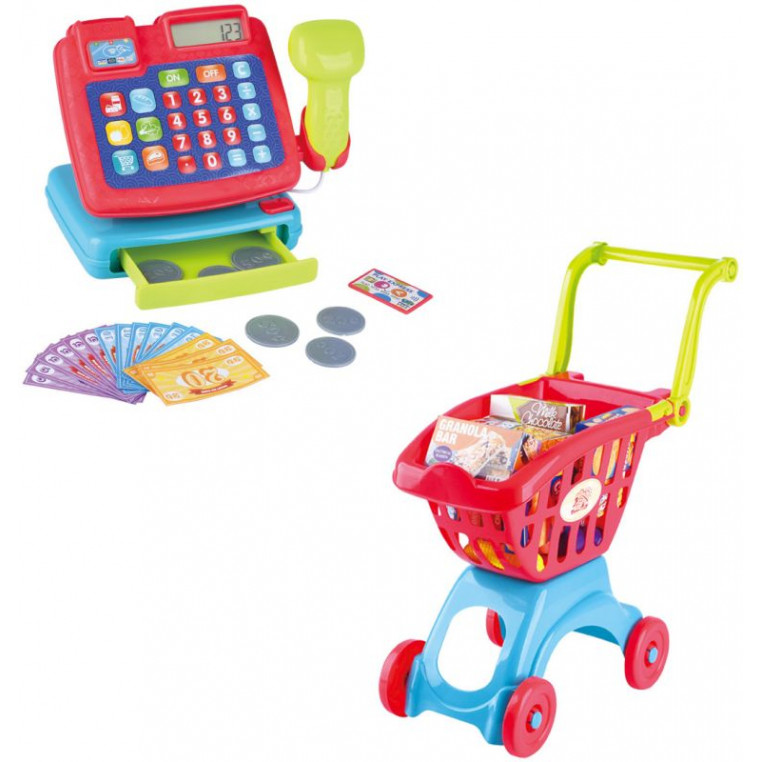 Η φωτογραφία δείχνει Playgo Σετ Shop & Pay Supermarket B/O (3223).