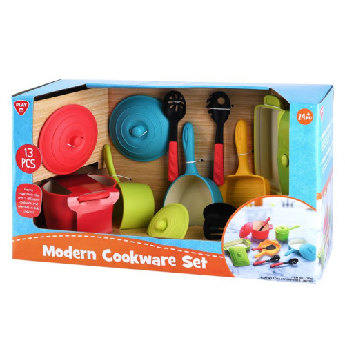 Playgo Σετ Κουζινικών Modern Cookware 13 Τμχ 3701