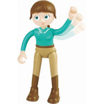 Η φωτογραφία δείχνει Hape Happy Family Ξύλινος Στάβλος Pony Club (E3409A).