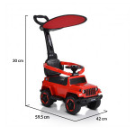 Το προϊόν προορίζεται για παιδιά ηλικίας άνω των 24 μηνών (2 ετών), με βάρος έως 25 κιλά.