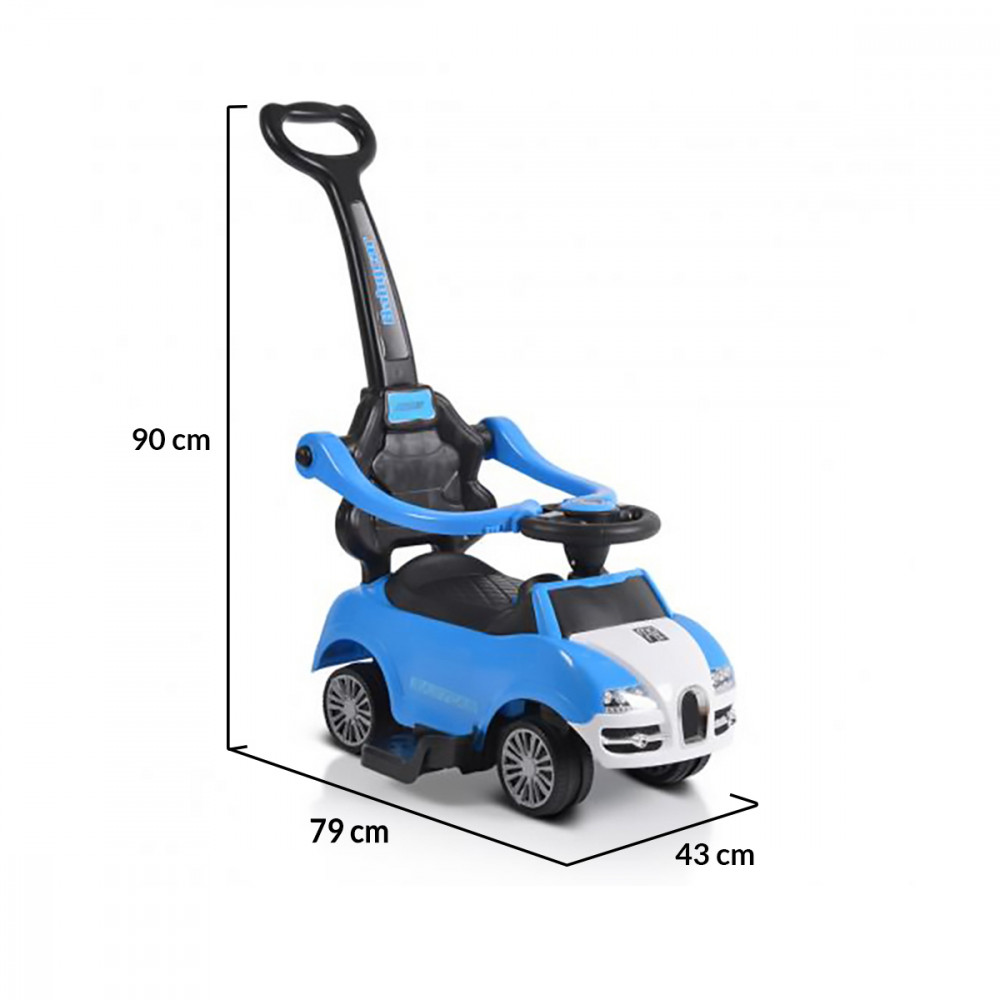 Βρεφικό ποδοκίνητο κατάλληλο για παιδιά ηλικίας άνω των 24 μηνών (2 ετών), με βάρος έως 25 κιλά.