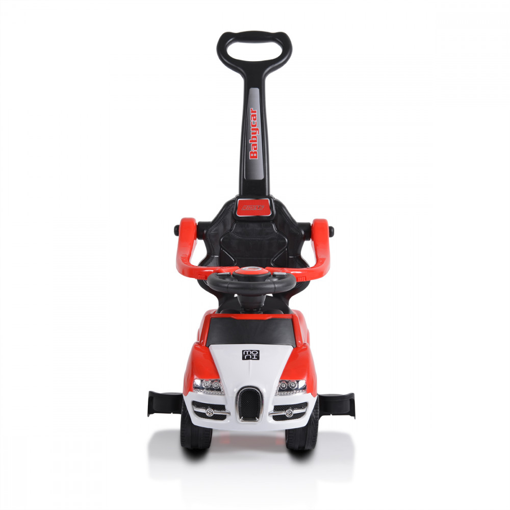 Η φωτογραφία δείχνει Βρεφικό ποδοκίνητο κατάλληλο για παιδιά ηλικίας άνω των 24 μηνών (2 ετών), με βάρος έως 25 κιλά.