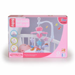 Η φωτογραφία δείχνει CANGAROO ΜΟΥΣΙΚΟ ΠΕΡΙΣΤΡΕΦΟΜΕΝΟΑυτό το προϊόν διεγείρει τις ακουστικές και οπτικές αντιλήψεις του παιδιού και επίσης συμβάλλει στον ευκολότερο και ήρεμο ύπνο του.