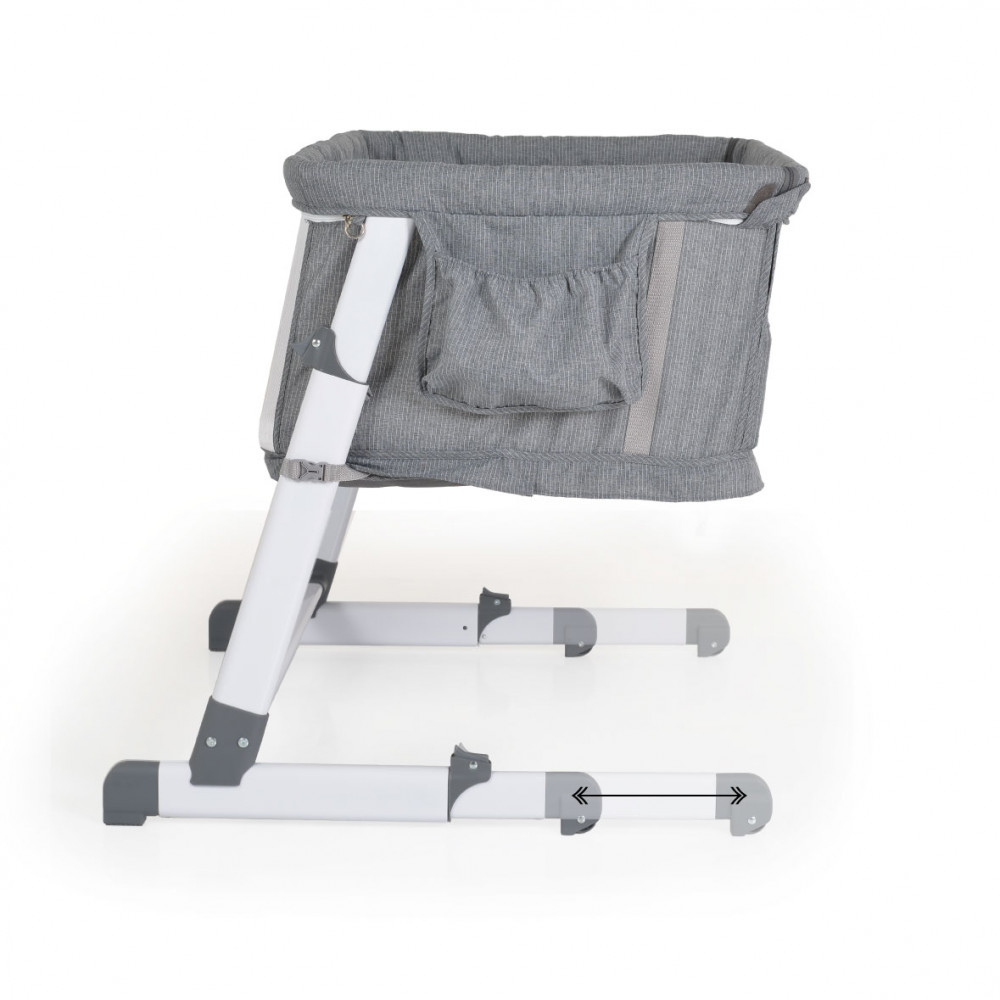 Η βρεφική κούνια Day`n`Night είναι κατάλληλη για μωρά από τη γέννηση έως την ηλικία του 1 έτους ή με βάρος έως 11 κιλά.