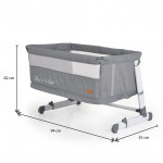 Η βρεφική κούνια Day`n`Night είναι κατάλληλη για μωρά από τη γέννηση έως την ηλικία του 1 έτους ή με βάρος έως 11 κιλά.