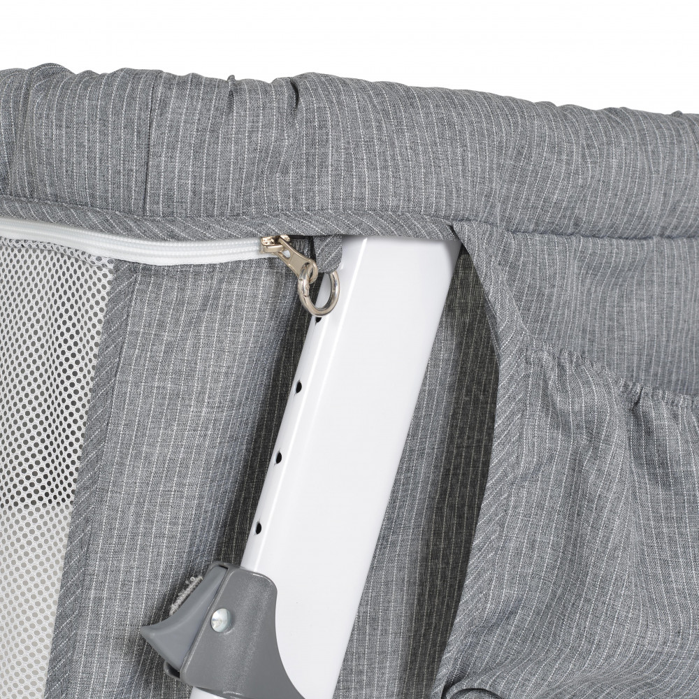 Η βρεφική κούνια Day`n`Night είναι κατάλληλη για μωρά από τη γέννηση έως την ηλικία του 1 έτους ή με βάρος έως 11 κιλά.