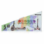 Παιδικό σκούτερ με στάμπα νερού PP κατάλληλο για παιδιά ηλικίας 3+ ετών και μέγιστο βάρος τα 40 κιλάΔεν είναι αναδιπλούμενοΤο παιχνίδι έχει σχεδιαστεί και κατασκευαστεί σύμφωνα με τις απαιτήσεις της Ευρωπαϊκής Οδηγίας για την Ασφάλεια Παιχνιδιών 2009/48/EC.