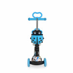 Παιδικό σκούτερ 3 σε ένα με στάμπα νερού PP κατάλληλο για παιδιά ηλικίας 2+ ετών To κάθισμα καλύπτει έως και τα 20 κιλάΤο πατίνι καλύπτει έως και τα 40 κιλάKoυτί αποθήκευσης στο τιμόνι αφαιρούμενοΔεν είναι αναδιπλούμενοΤο παιχνίδι έχει σχεδιαστεί και κατασκευαστεί σύμφωνα με τις απαιτήσεις της 