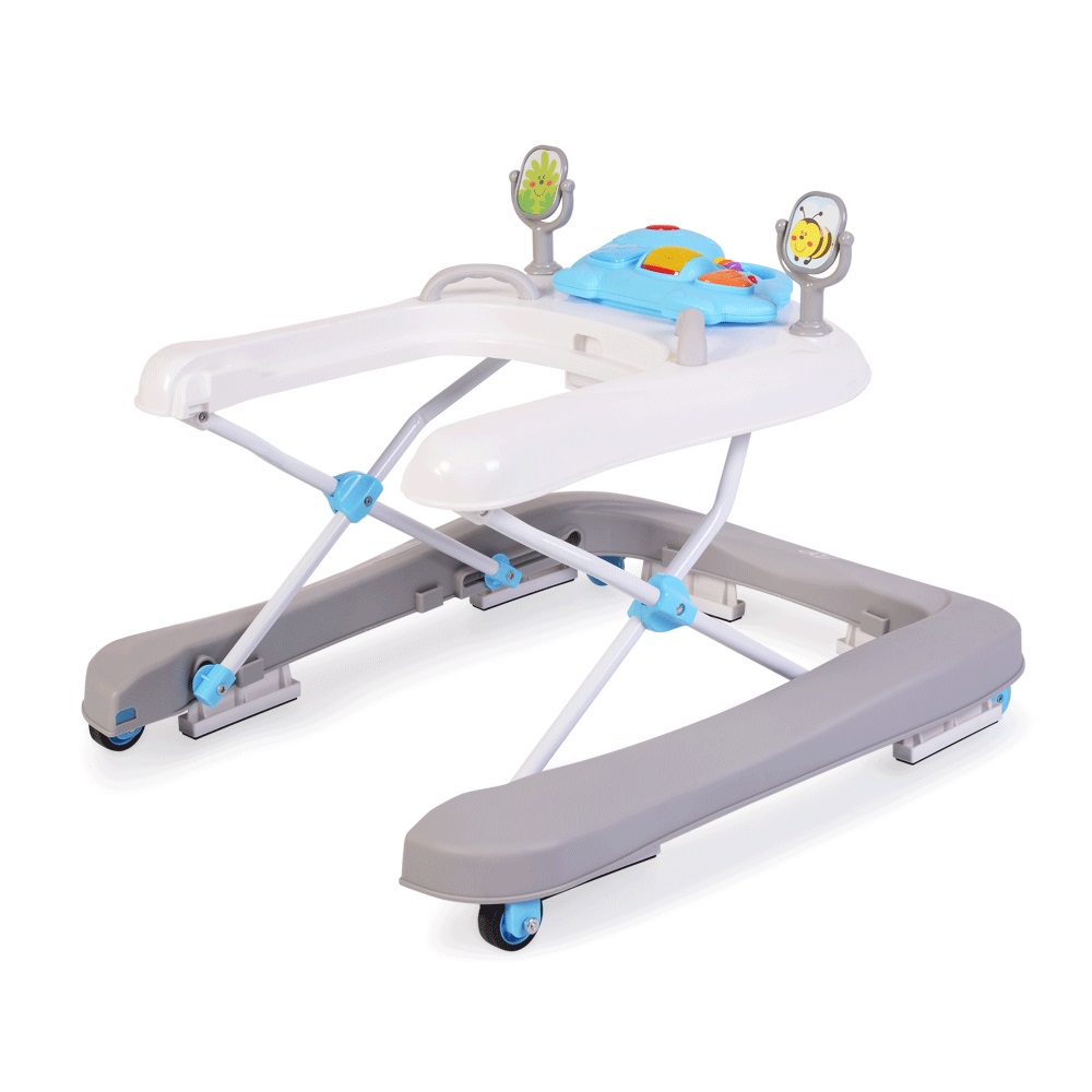 Η φωτογραφία δείχνει Βρεφική στράτα περπατούρα 2 σε 1 κατάλληλη για παιδιά άνω των 6 μηνών.