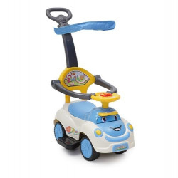 ΑΥΤΟΚΙΝΗΤΑΚΙ ΠΕΡΠΑΤΟΥΡΑ ΜΕ ΛΑΒΗ MONI CANGAROO RIDE ON CAR SMILE BLUE 3800146241414