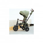 Η φωτογραφία δείχνει Qplay&nbsp;Rito Deluxe Air&nbsp;Αναδιπλούμενο Τρίκυκλο Ποδηλατάκι 10 - 72 μηνών BlackΈλεγχος τιμονιού από το γονέαΛειτουργία ελεύθερου τροχούΛειτουργία ελεύθερης λαβής τιμονιούΖώνη ασφαλείας 5 σημείων με επένδυσηΆνετο κάθισμα με ρύθμιση πλάτης σε δύο στάδιαΕπιπλέον υποστήριξη ρύ