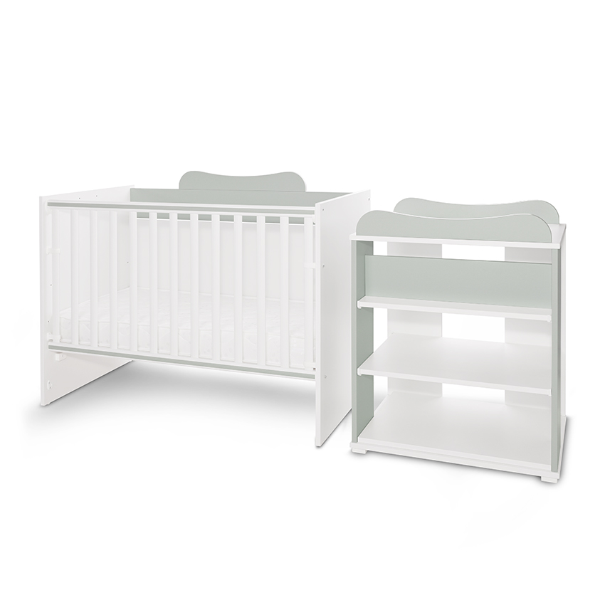 Κούνια μετατρεπόμενη σε κρεβάτι προεφηβικό και γραφείο της εταιρείας Lorelli.