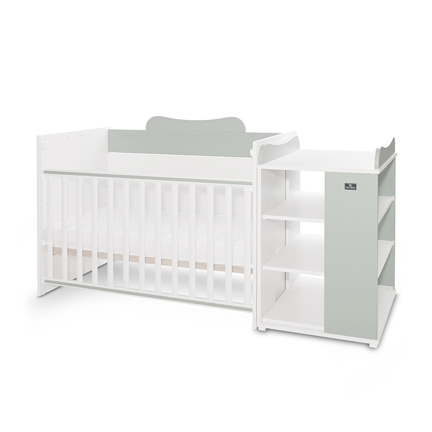 Κούνια μετατρεπόμενη σε κρεβάτι προεφηβικό και γραφείο της εταιρείας Lorelli.