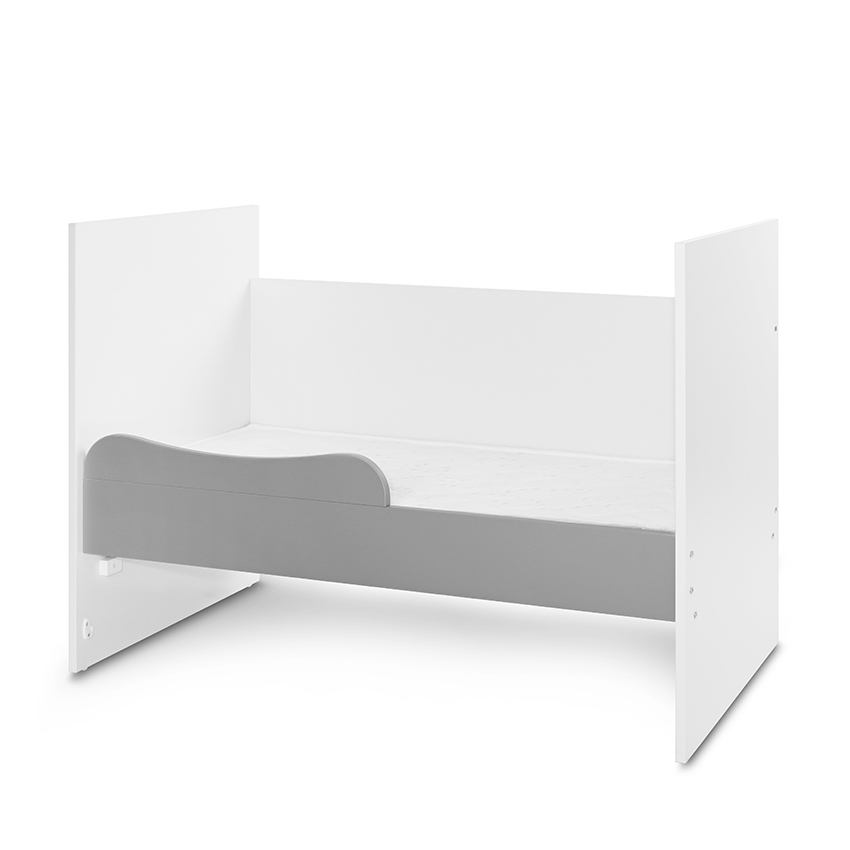 Η φωτογραφία δείχνει Κούνια μετατρεπόμενη σε κρεβάτι προεφηβικό και γραφείο της εταιρείας Lorelli.