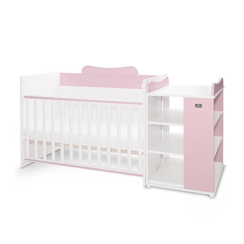 Κούνια μετατρεπόμενη σε κρεβάτι προεφηβικό και γραφείο της εταιρείας Lorelli.