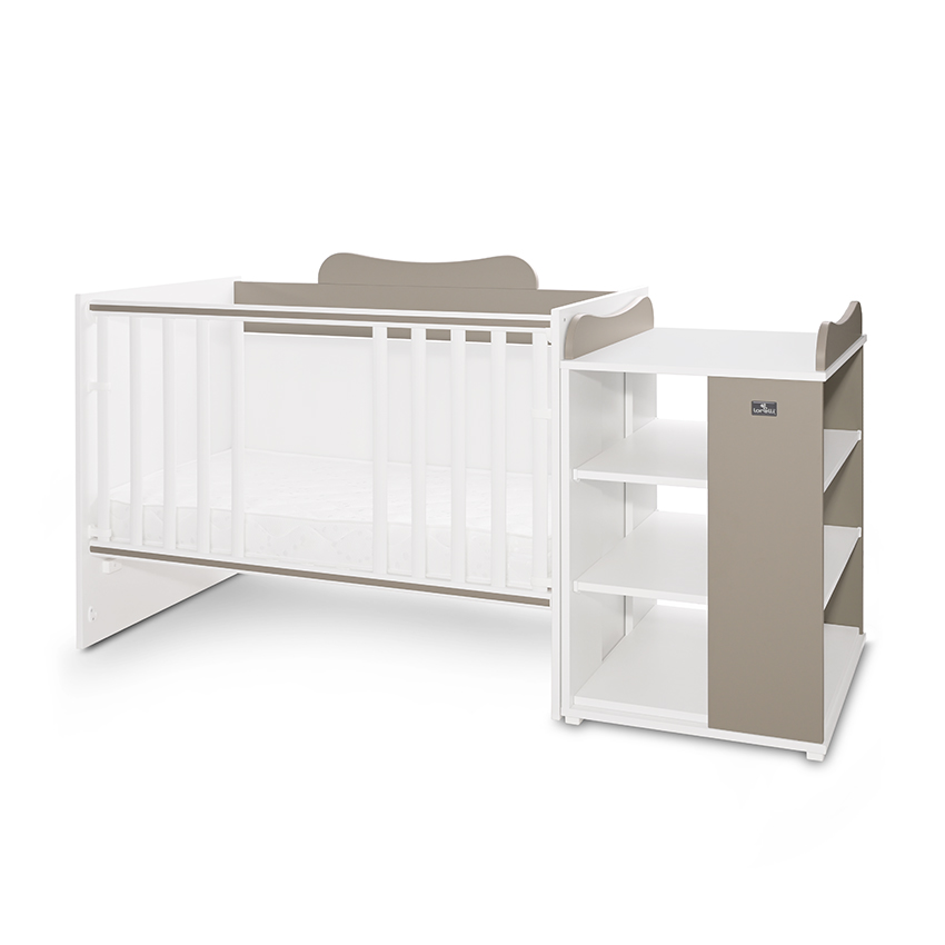 Κούνια μετατρεπόμενη σε κρεβάτι προεφηβικό και γραφείο της εταιρείας Lorelli.