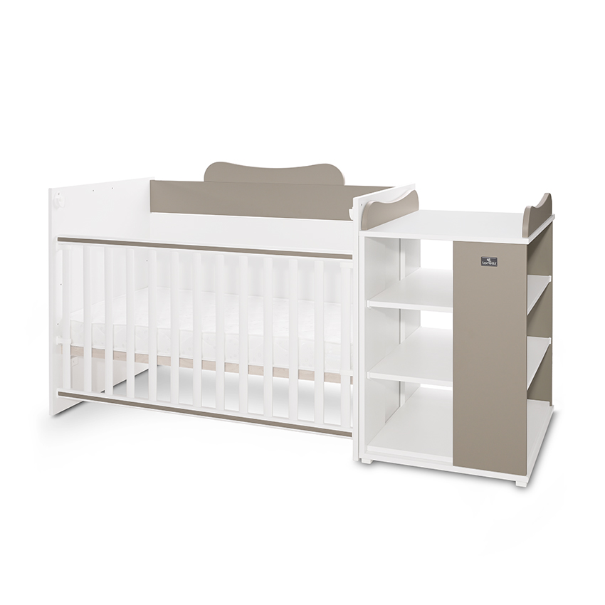 Κούνια μετατρεπόμενη σε κρεβάτι προεφηβικό και γραφείο της εταιρείας Lorelli.