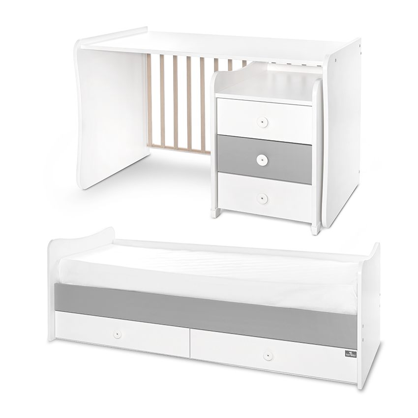 ΠΑΙΔΙΚΗ ΚΟΥΝΙΑ ΚΡΕΒΑΤΙ 2 ΣΕ 1 ΤΗΣ ΕΤΑΙΡΕΙΑΣ LORELLI.