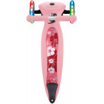 Η φωτογραφία δείχνει Globber Scooter Junior Foldable Fantasy Lights Flowers Pastel Pink (433-210).