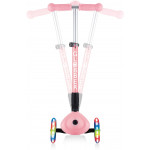 Η φωτογραφία δείχνει Globber Scooter Junior Foldable Fantasy Lights Flowers Pastel Pink (433-210).