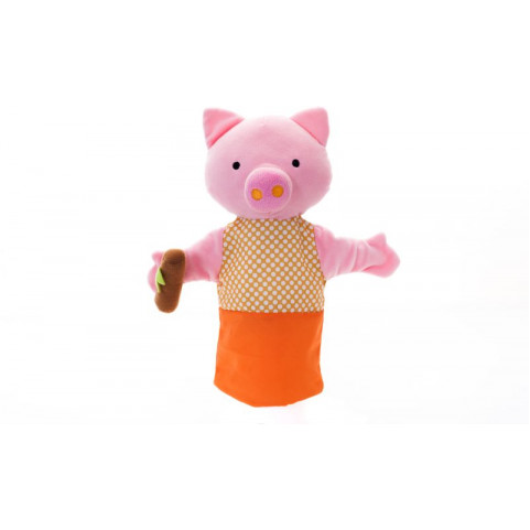 Eurekakids Μαριονέτα - Γουρουνάκι Πορτοκαλί (7021630005)