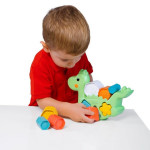 Δεινόσαυρος ισορροπίας με κυλίνδρους στην πλάτη της εταιρείας ChiccoΣυνιστώμενη ηλικία: 1 με 4 ετώνΚαινοτόμο παιχνίδι δεινόσαυρος 2 σε 1 κατασκευασμένο από ανακυκλώσιμο πλαστικό 80%.