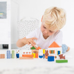 Κουτί αντιστοίχισης της εταιρείας Miffy με μοντέρνο σχέδιο σε πολύχρωμες αποχρώσεις.