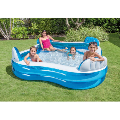 Intex Πισίνα Swim Center Family Lounge 229x229x66cm (56475NP)