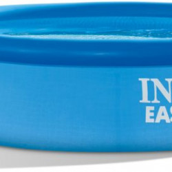 INTEX ΠΙΣΙΝΑ ΣΤΡΟΓΓΥΛΗ EASY SET 244X61CM ΜΠΛΕ 28108