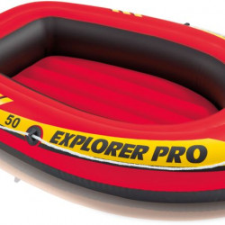 INTEX ΒΑΡΚΑ 1 ΑΤΟΜΟΥ EXPLORER PRO 50 ΒΟΑΤ 137Χ85Χ23CM ΠΟΡΤΟΚΑΛΙ 58354