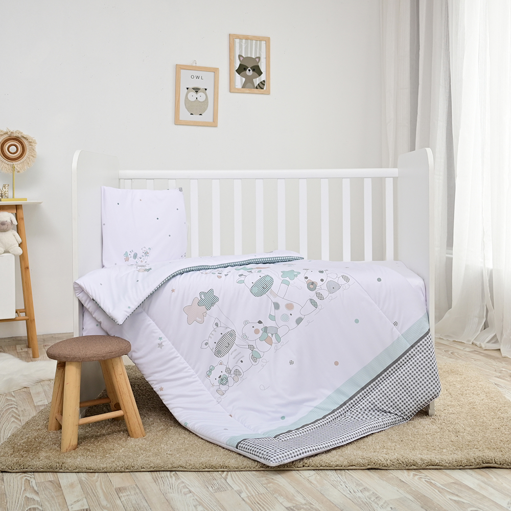 ΣΕΤ ΠΡΟΙΚΑΣ ΜΩΡΟΥ 3 ΤΕΜ ΚΑΤΑΣΚΕΥΑΣΜΕΝΟ ΑΠΟ 100% ΒΑΜΒΑΚΕΡΑ ΚΑΙ ΥΠΟΑΛΛΕΡΓΙΚΑ ΥΦΑΣΜΑΤΑ.