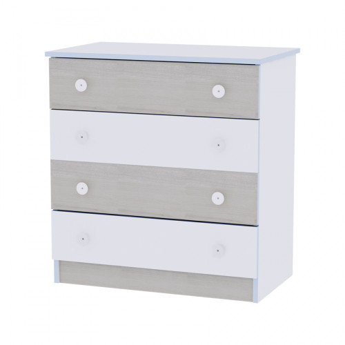ΠΑΙΔΙΚΗ ΣΥΡΤΑΡΙΕΡΑ DRESSER NEW WHITE/BLUE ELM 10170070033A