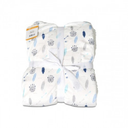 ΒΡΕΦΙΚΗ ΚΟΥΒΕΡΤΑ ΑΓΚΑΛΙΑΣ CANGAROO 75X105 SHAGGY BLUE 3800146266219