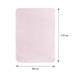 LORELLI ΒΡΕΦΙΚΗ ΚΟΥΒΕΡΤΑ TWINKLE EMBOSSED PINK 80×110 CM 10340192502