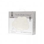 LORELLI ΒΡΕΦΙΚΗ ΚΟΥΒΕΡΤΑ TWINKLE EMBOSSED ΕCRU 80×110 CM 10340192504