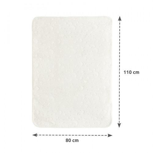 LORELLI ΒΡΕΦΙΚΗ ΚΟΥΒΕΡΤΑ TWINKLE EMBOSSED ΕCRU 80×110 CM 10340192504