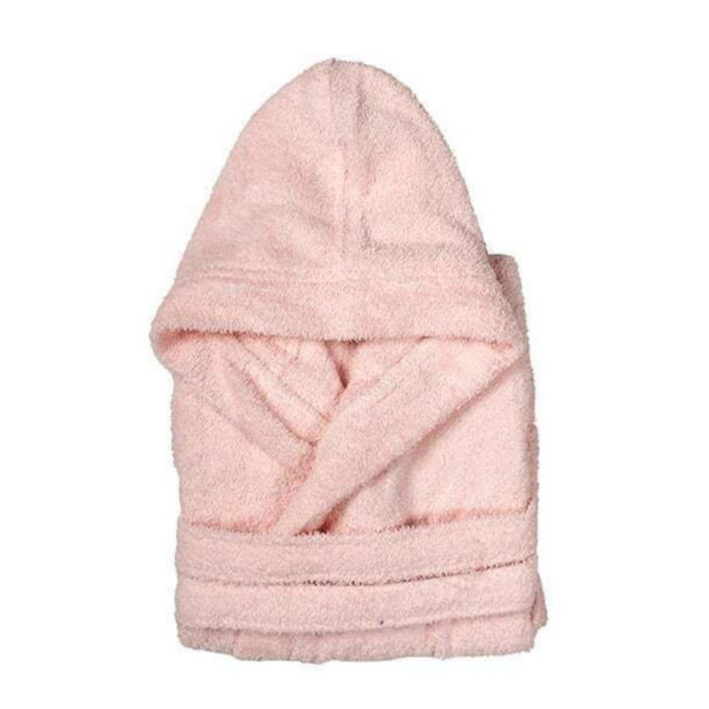 DIMCOL ΠΑΙΔΙΚΟ ΜΠΟΥΡΝΟΥΖΙ ΚΟΛΥΜΒΗΤΗΡΙΟΥ ΜΕ ΚΟΥΚΟΥΛΑ KIDS COTTON 100% SIZE 12 ΡΟΖ.