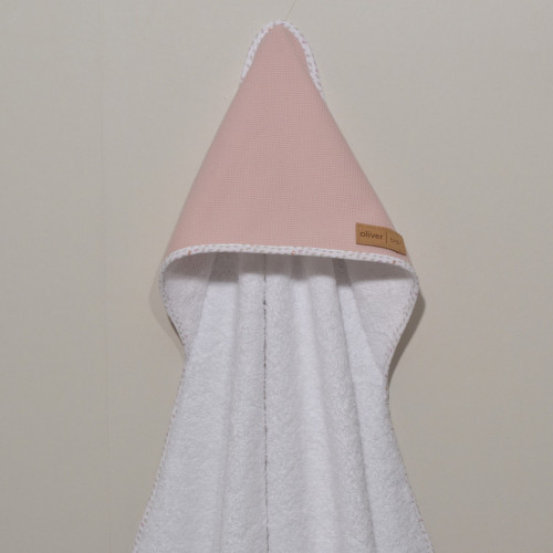 BABY OLIVER DES.402 ΜΠΟΥΡΝΟΥΖΙ ΚΑΠΑ 75x75CM ΡΟΖ 46-6730/402