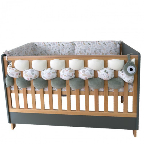 CATRISS ΠΑΝΤΑ 1 ΤΕΜΑΧΙΟ ΠΟΛΥΜΟΡΦΙΚΗ ΜΑΚΑΡΟΝ 450cm GREEN WHITE ELEPHANT 014-GREEN-WHITE
