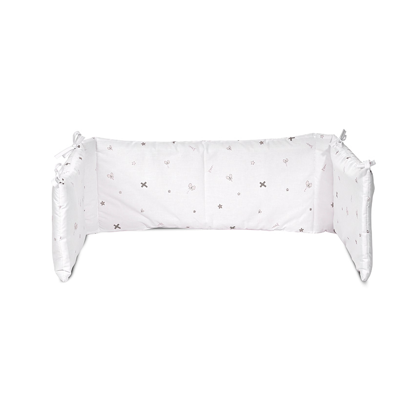 ΠΡΟΣΤΑΤΕΥΤΙΚΗ ΠΕΡΙΜΕΤΡΙΚΗ ΠΑΝΤΑ ΚΡΕΒΑΤΙΟΥ ΜΕ ΚΟΡΔΟΝΙΑ1 ΕΝΙΑΙΟ ΤΕΜΑΧΙΟΒΑΜΒΑΚΕΡΗΚΑΤΑΛΛΗΛΗ ΑΠΟ 0+ ΜΗΝΩΝΔιαστάσεις: 145/27cm100% βαμβακερό κάλυμμαΠολυεστερικό γέμισμα