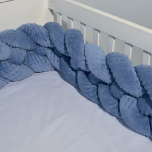 BABY OLIVER DES 9280 ΠΛΕΞΟΥΔΑ ΒΕΛΟΥΤΕ 24x200CM ΑΝΑΓΛΥΦΗ ΜΠΛΕ ΤΕΤΡΑΠΛΗ 46-6714-4/9280