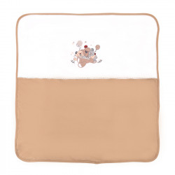ΠΑΝΑ ΑΛΛΑΓΜΑΤΟΣ LORELLI COTTON BLANKET ZA ZA 90/90 LATTE 20051200005
