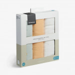 Σετ 3 τεμαχίων μαλακές και απαλές πάνες μουσελίνας.