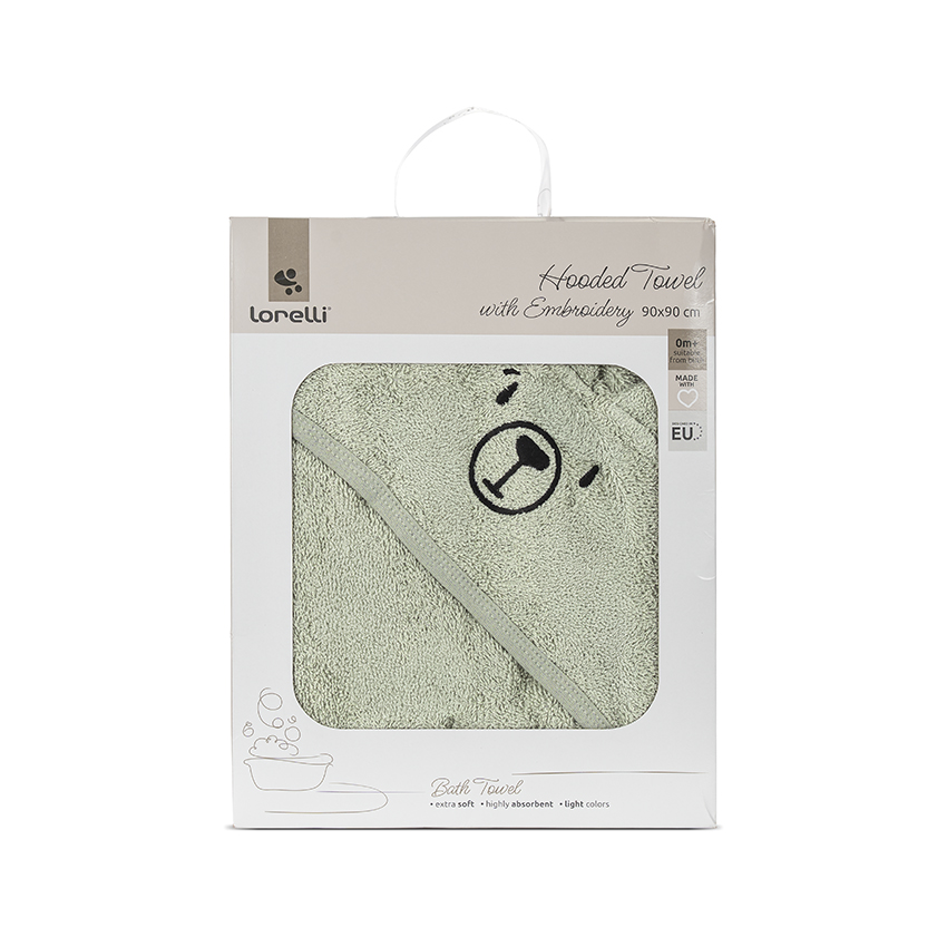 LORELLI ΜΠΟΥΡΝΟΥΖΙ ΚΑΠΑ ΜΕ ΚΕΝΤΗΜΑ 90/90CM SAGE GREEN 10420090006