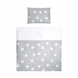 ΣΕΤ ΠΡΟΙΚΑΣ 7 ΤΕΜ ΓΙΑ ΛΙΚΝΟ FIRST DREAMS RANFORCE GREY STARS 20051163501