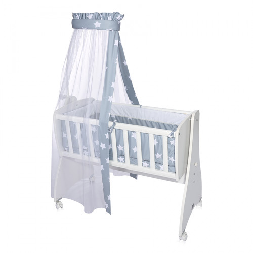 LORELLI ΣΕΤ ΠΡΟΙΚΑΣ ΜΩΡΟΥ ΓΙΑ ΛΙΚΝΟ 7 ΤΜΧ FIRST DREAMS BLUE GREY MIST STARS 20051163503