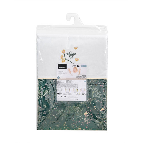 KIKKA BOO ΣΕΤ ΒΡΕΦΙΚΗ ΠΡΟΙΚΑ ΓΙΑ ΛΙΚΝΟ 5τεμ SECRET GARDEN GREEN 41101050075